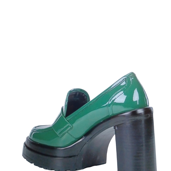 Gianni Bini Maxxwelle Platform Block  Heel  Loafer  size 6 - Picture 5 of 5